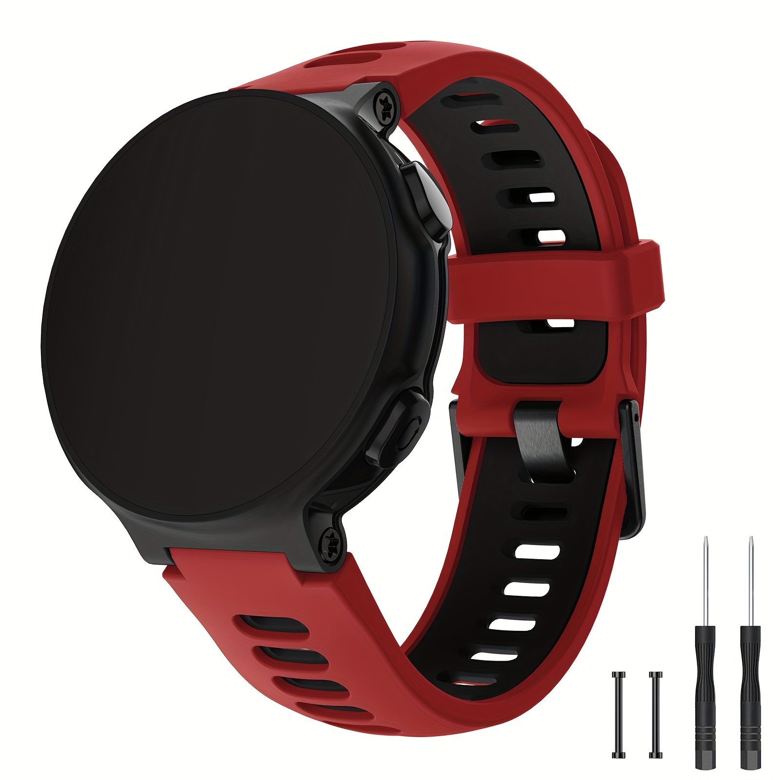 Compatible Forerunner 965 Band Adjustable Soft Silicone - Temu