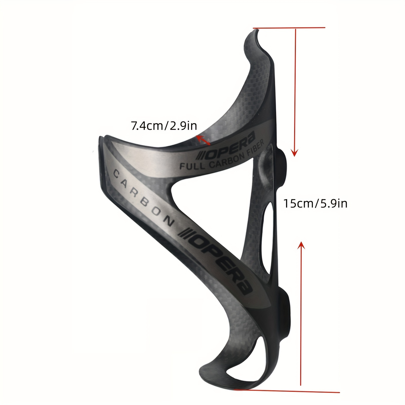 Opera Carbon Bottle Cage Carbon Fiber Bike Water Bottle Temu