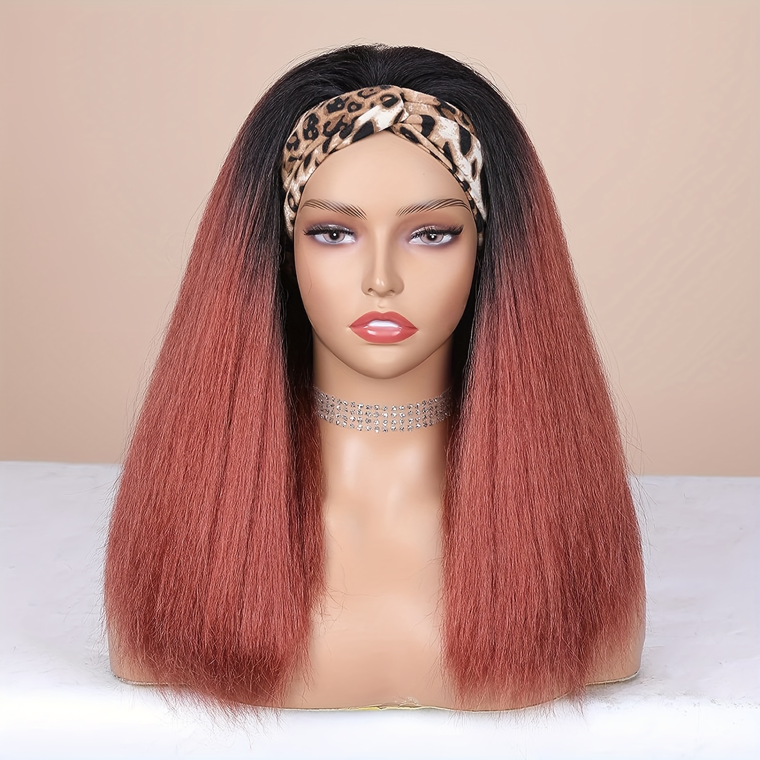 straight headband wig women straight wigs black - Temu Canada