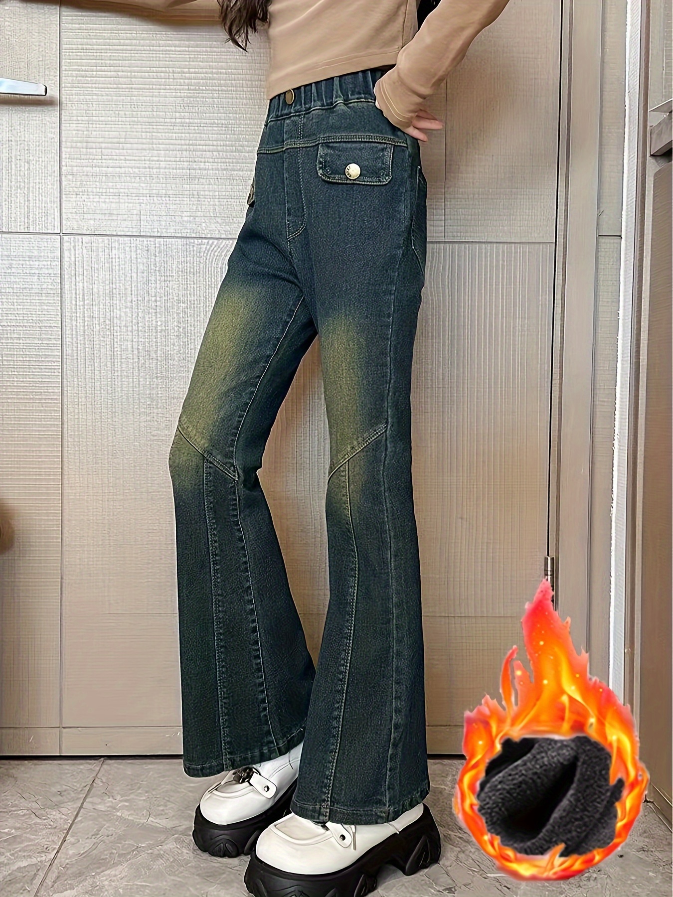 Flare Jeans Kids - Temu