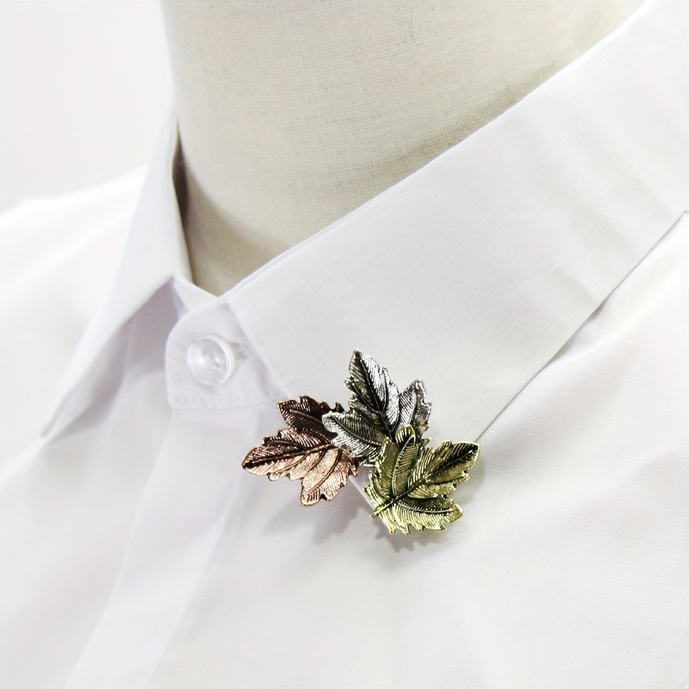 Leaf Brooch, High-End Leaf Design Accessory