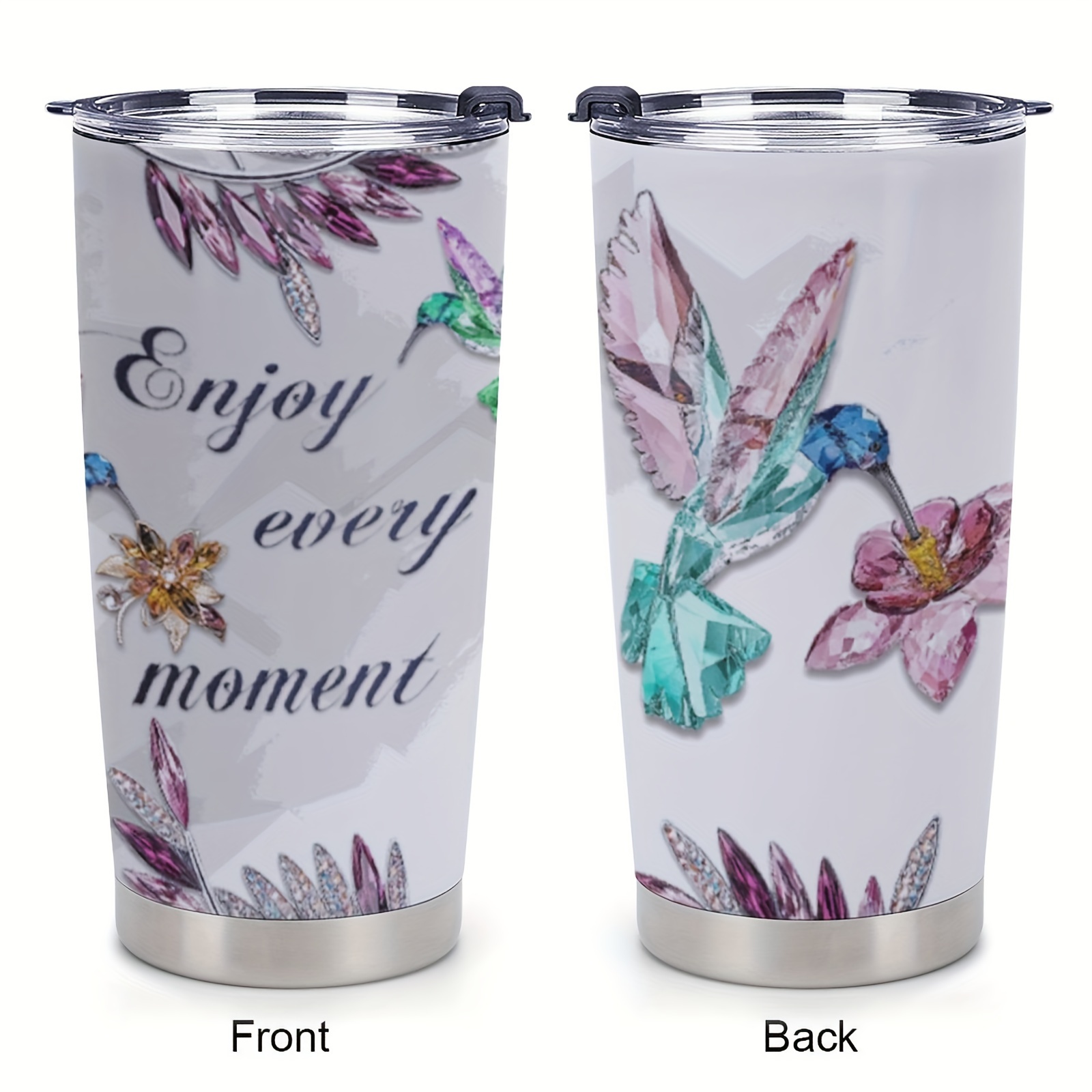 Hummingbird Gifts for Women - Large 20Oz Tumbler Mug for Coffee or