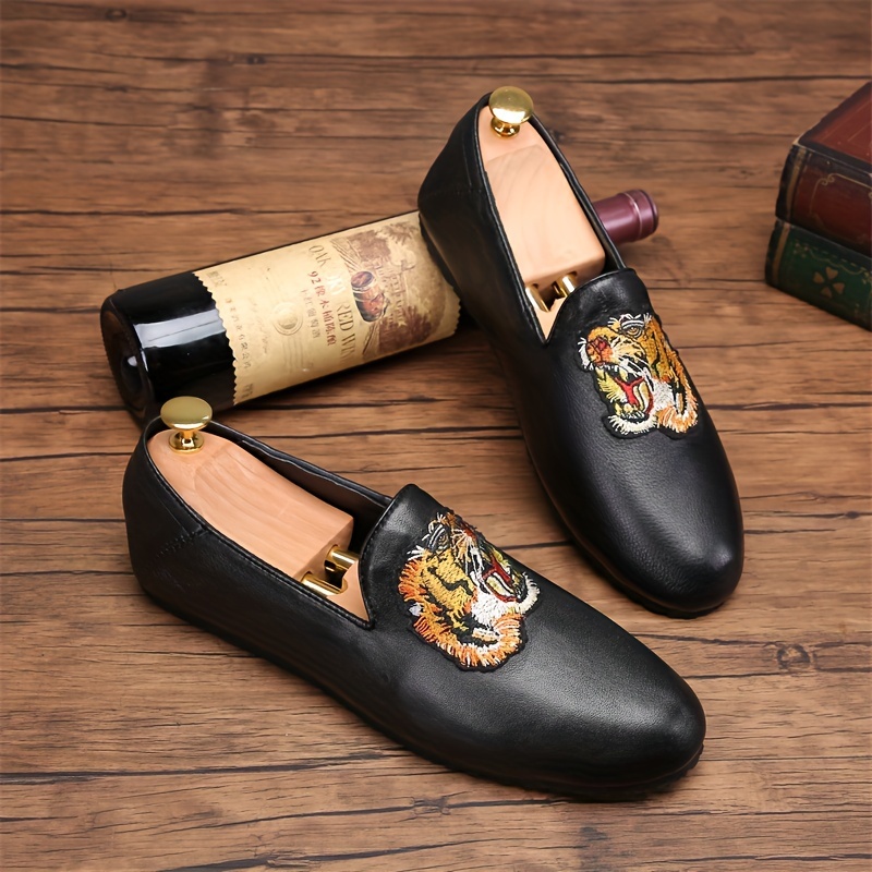Loafer with embroidered detail, Moccasins & Loafers