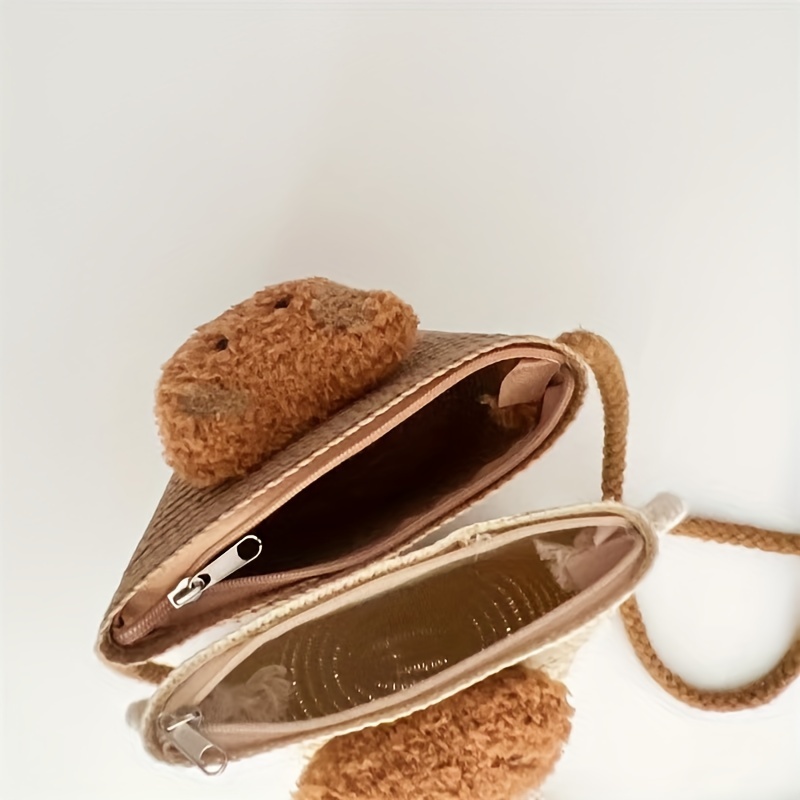 Rilakkuma Mini Sherpa Suitcase Crossbody | Official Apparel & Accessories | Dumbgood