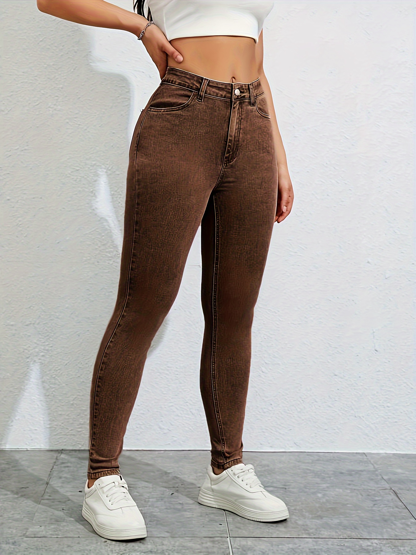Brown Pants Women - Temu