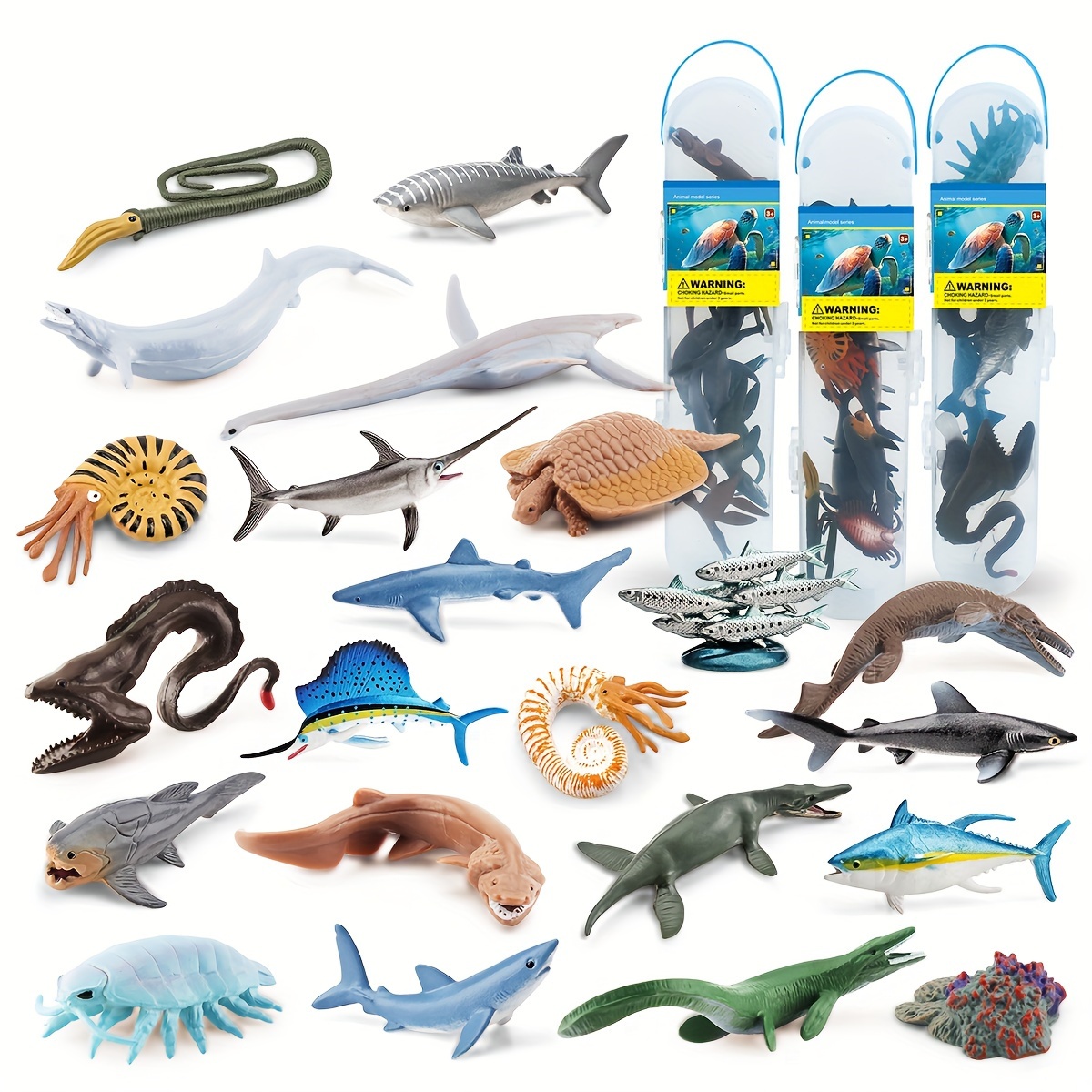 Figuras Animales marinos (8 unidades)