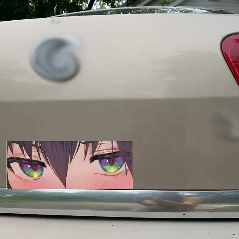 Witzige Auto cartoon anime aufkleber Auto glas stoßstange - Temu