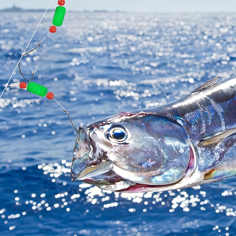 Sea Fishing Tackle Nylon Line Float Sharp Hook Pompano Rigs - Temu