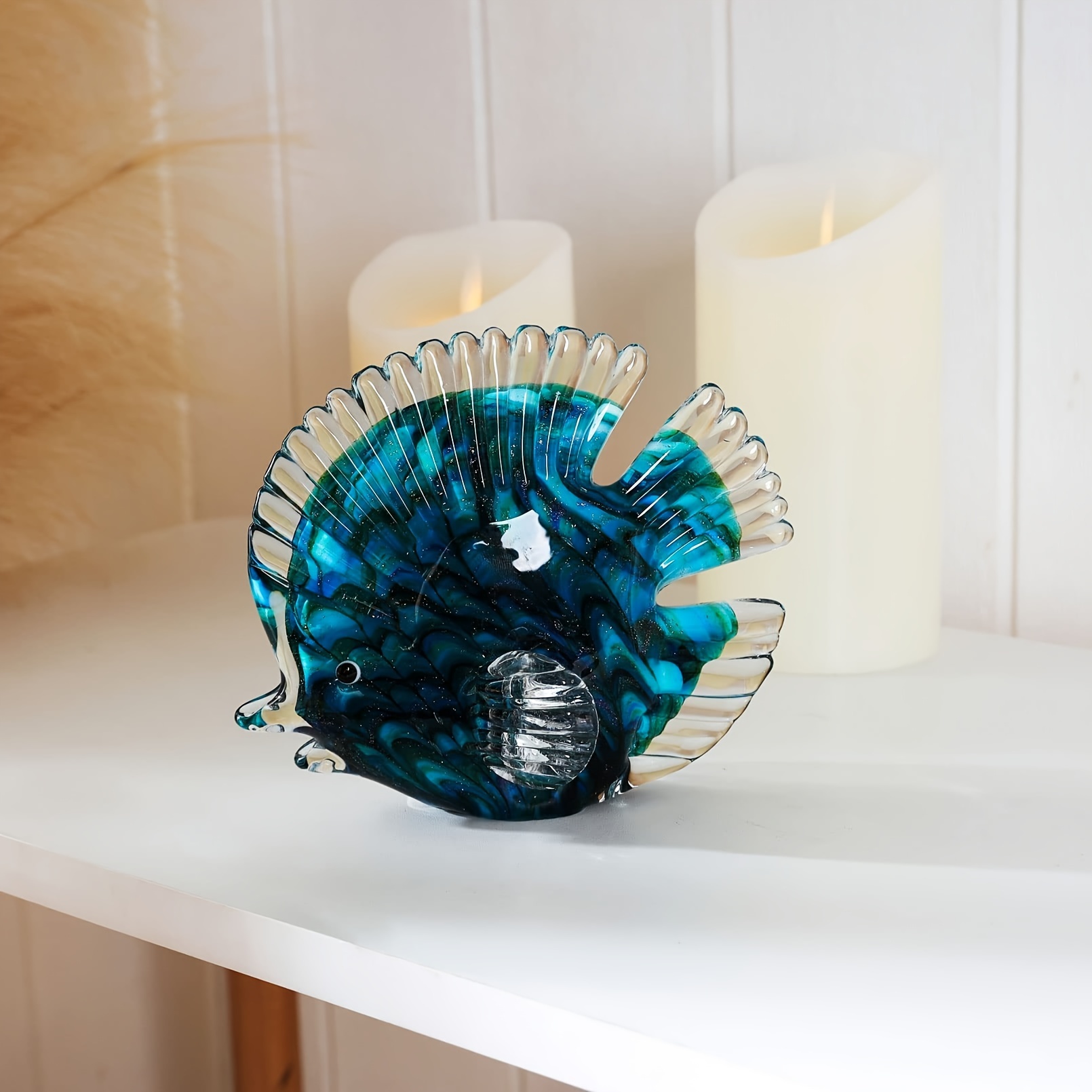 handcrafted   fish decorative pieces   home office desk or as a gift for friends suitable for indoor and outdoor use   christmas halloween easter hanukkah and thanksgiving with   festive accessories