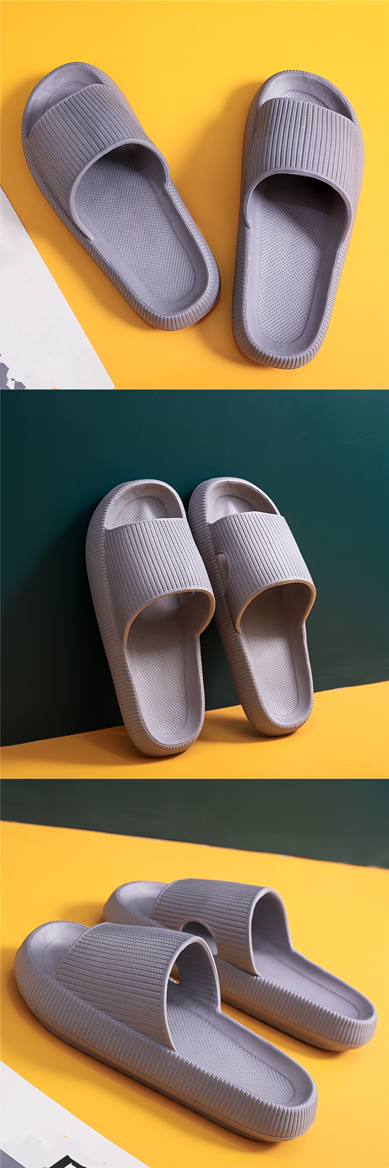 Summer New Outdoor Slippers with Soft Soles for Indoor Use, Couples' Beach Shoes for Women - Trendy Home and Kitchen Sandals