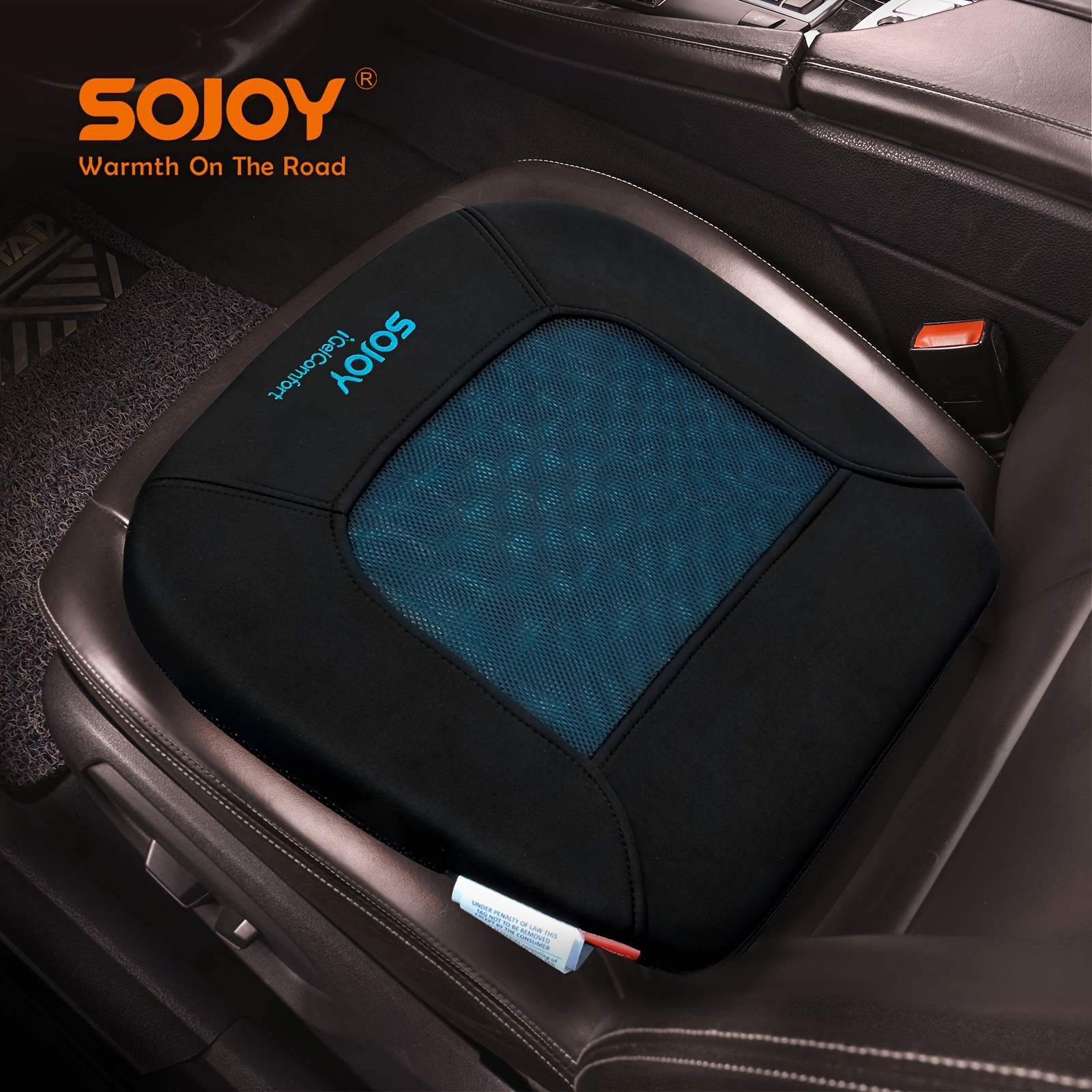 Best Deals on SOJOY Car Seat Cushion Gel Memory Foam Booster Seat Cushion Office Chair Pad