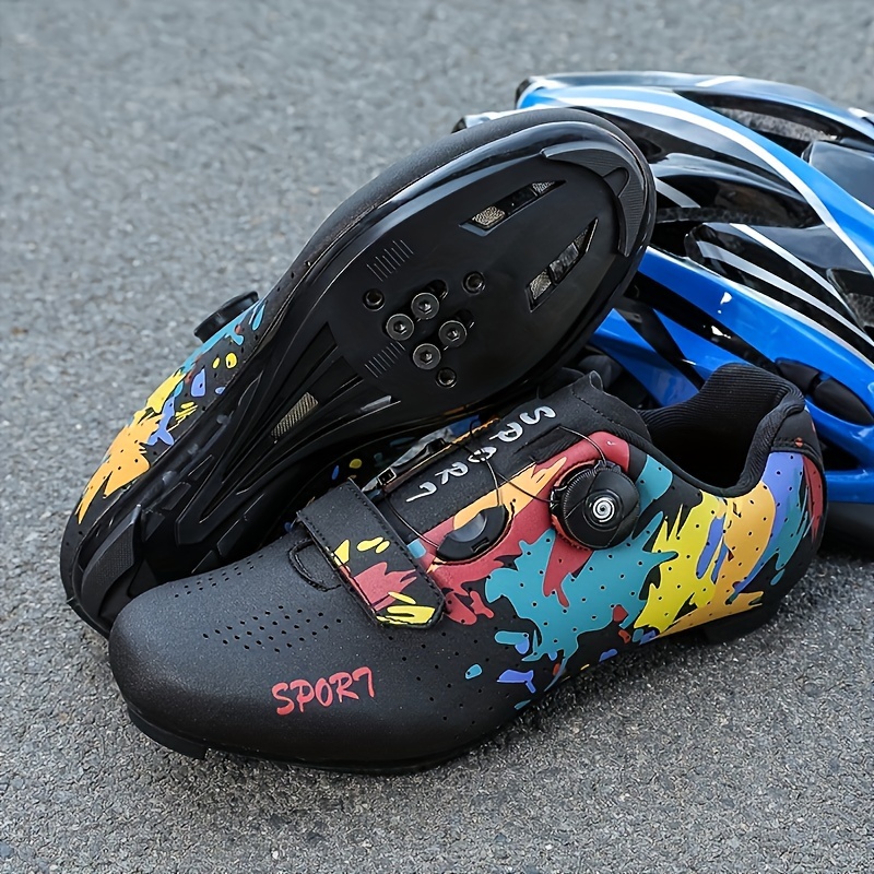 Zapatillas Ciclismo Hombre Compatibles Spd Cleat Zapatillas - Temu
