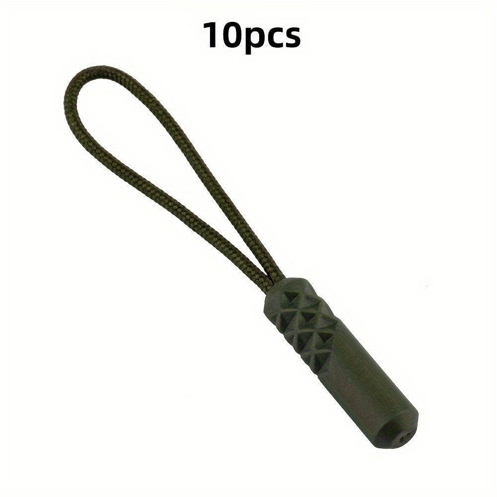 Replacement Zipper Pull Puller End Fit Rope Tag Clothing - Temu