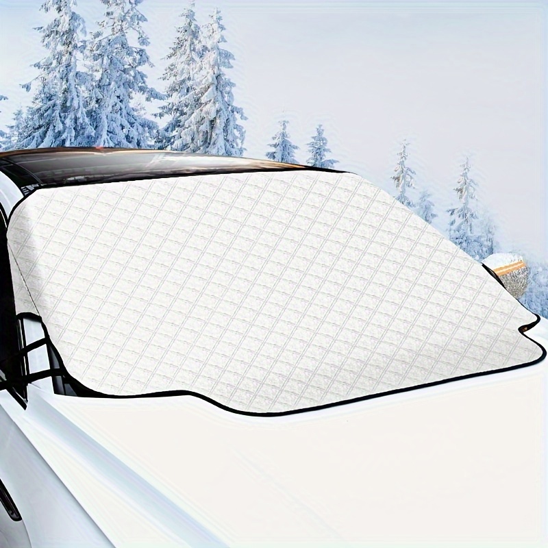 TOPWINRR Couverture Pare Brise Soleil Neige Voiture SUV avec