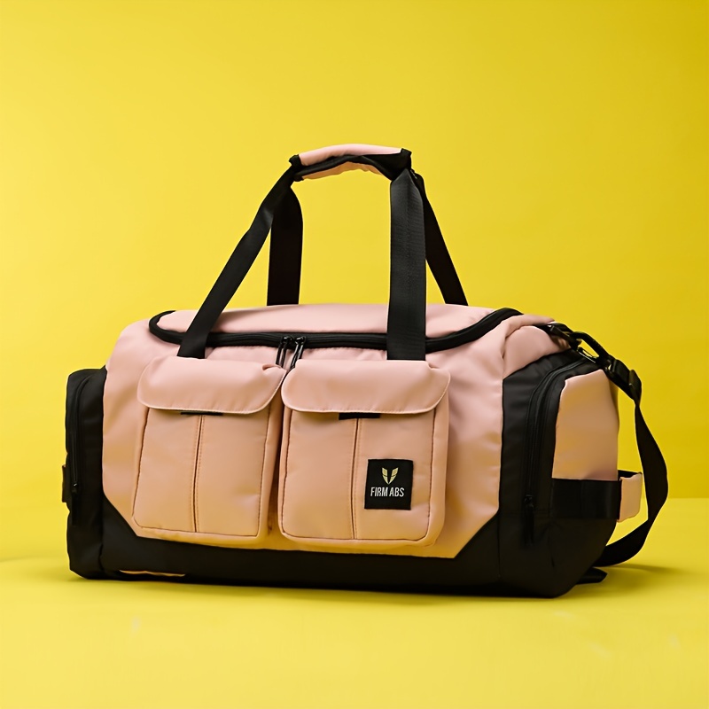 Large Capacity Duffel Bag Chest Bag Men Large Capacity Tote Bag Fashion  Short Distance Sports Bag Luggage Bag - Temu