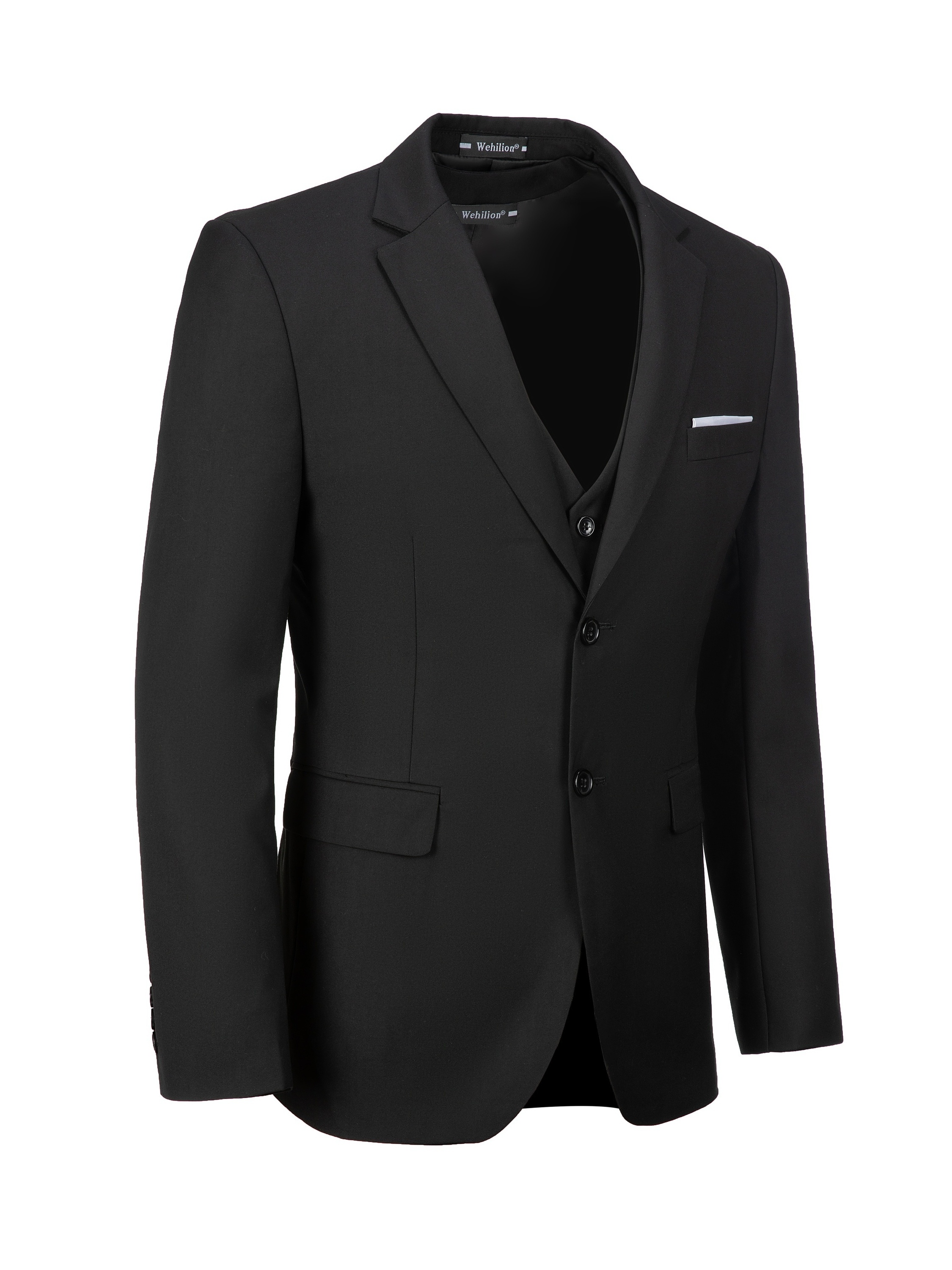 Mens Suit Wedding Party Dinner 2 peças Suit Blazer Vest, Terno