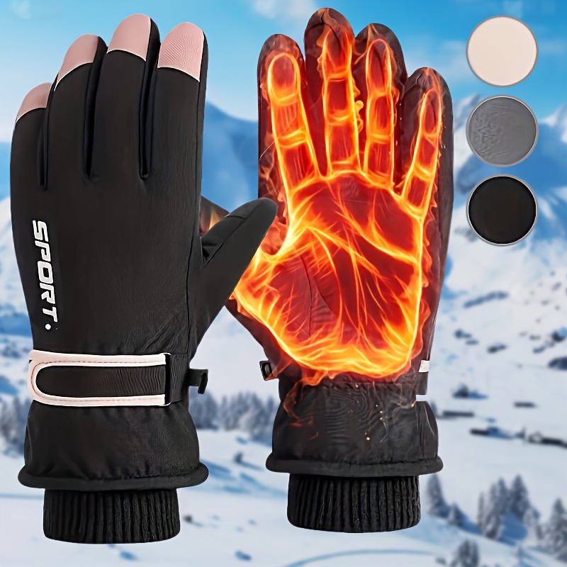 Winter Outdoors Handschuhe Wasserdichte Handschuhe - Temu Austria