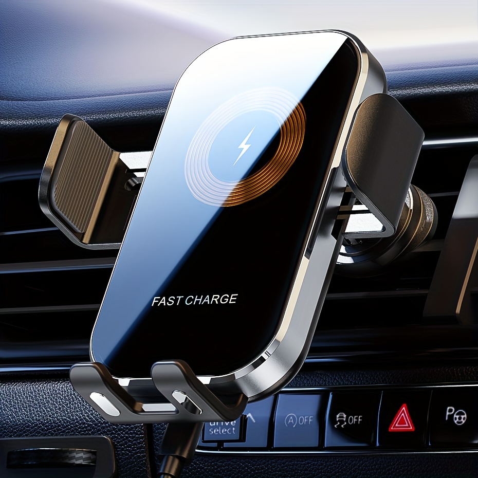 

Fast Car Phone Wireless Charger, Air Vent Phone Holder Car Amount For /samsung Galaxy