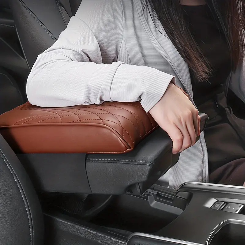 Car Armrest Gloves Car Armrest Box Pad Universal Enhanced - Temu
