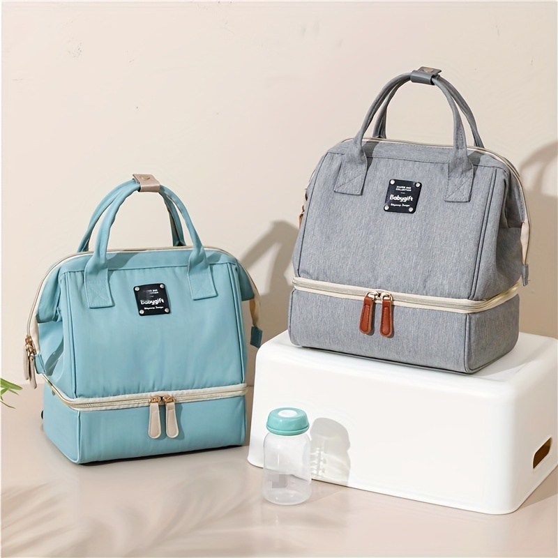 Multifunctional Mommy Bag for Milk Storage