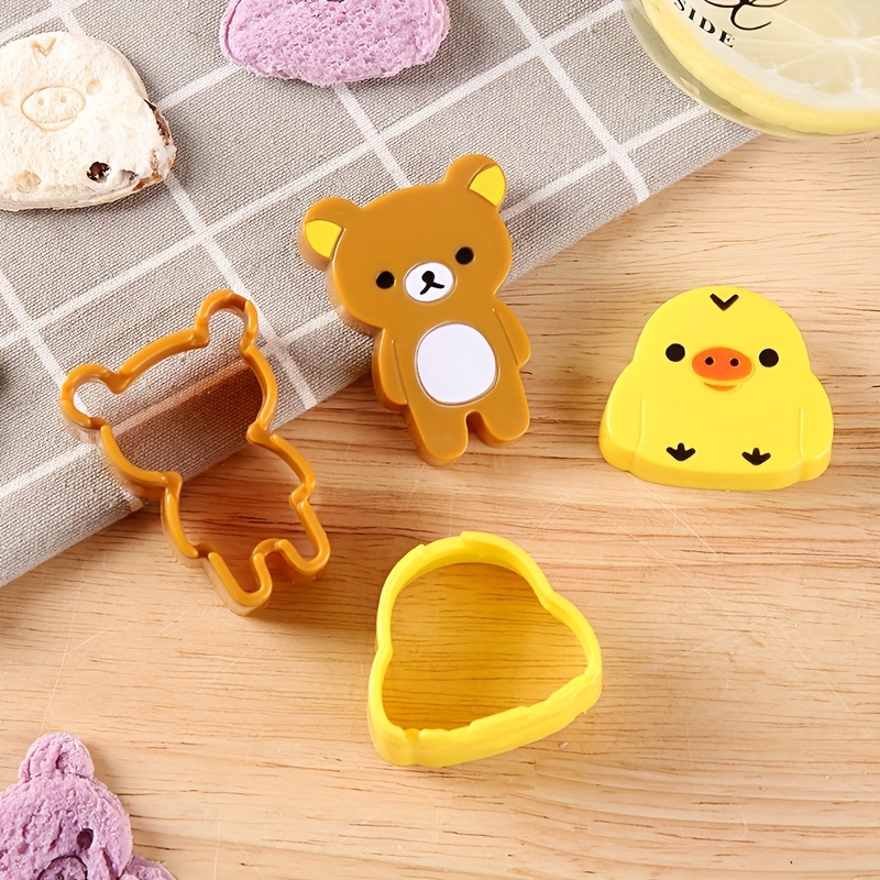 Rilakkuma Sandwich Cutter and Sealer for White Bread Set