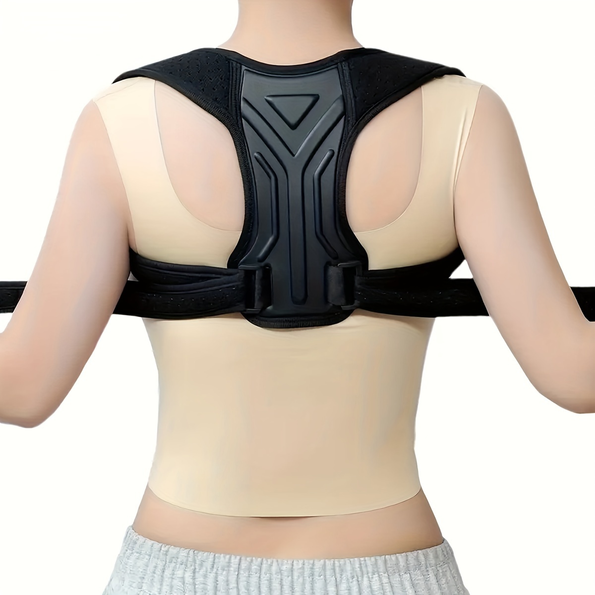 Adjustable Posture Corrector For Men And Women Relieve Neck - Temu
