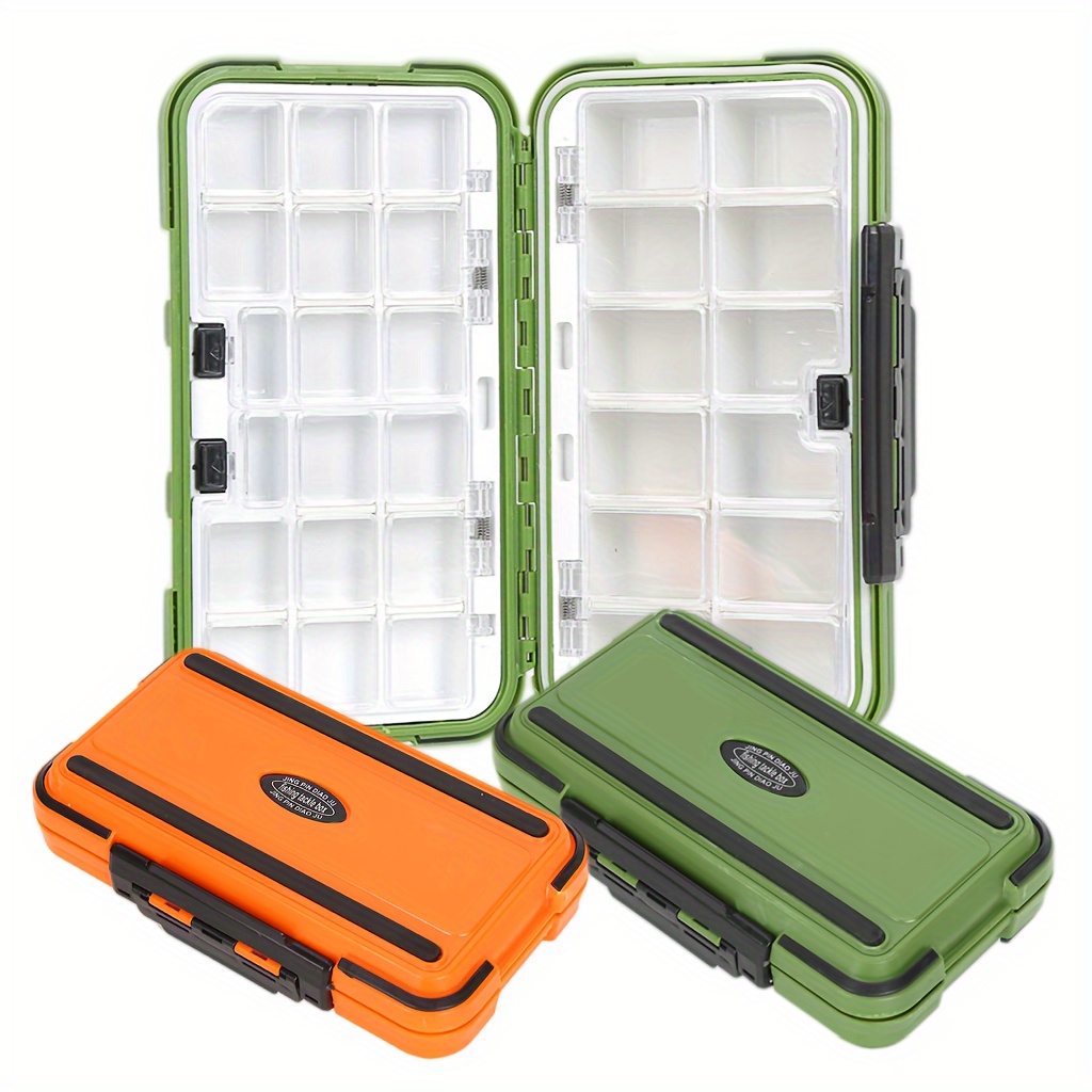 Goture Fishing Tackle Storage Hard Case 2 Sided Storage Trays Handle P –  GOTURE