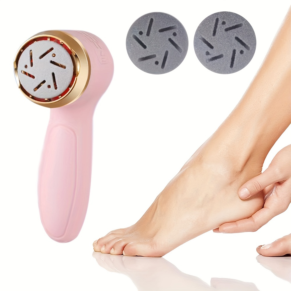 Electric Feet Callus Remover Kit: Rechargeable, Portable Pedicure Tool For  Professional Foot Care - Perfect Gift For Dry, Hard, Cracked Skin! - Temu