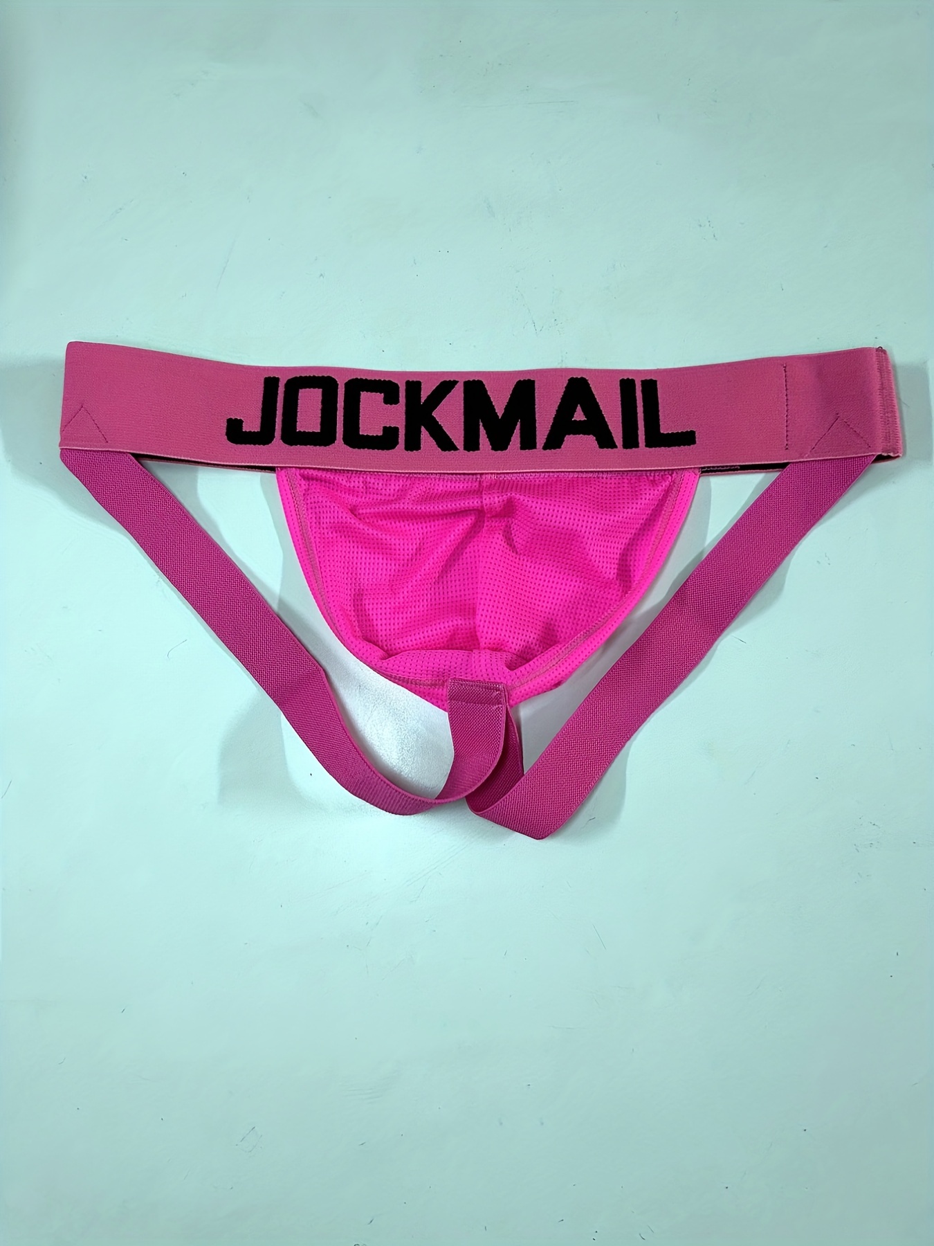 1pc JOCKMAIL Men's New Fashion Youth Sexy Low Waist Jockstraps Underwear,  Quick Dry Pool Bikini G-string, Breathable Comfortable Sports T-pants For Ga