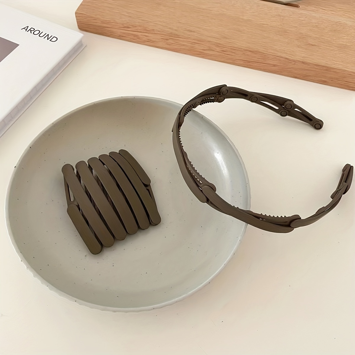 Foldable Non Slip Hair Hoop for Women Girls