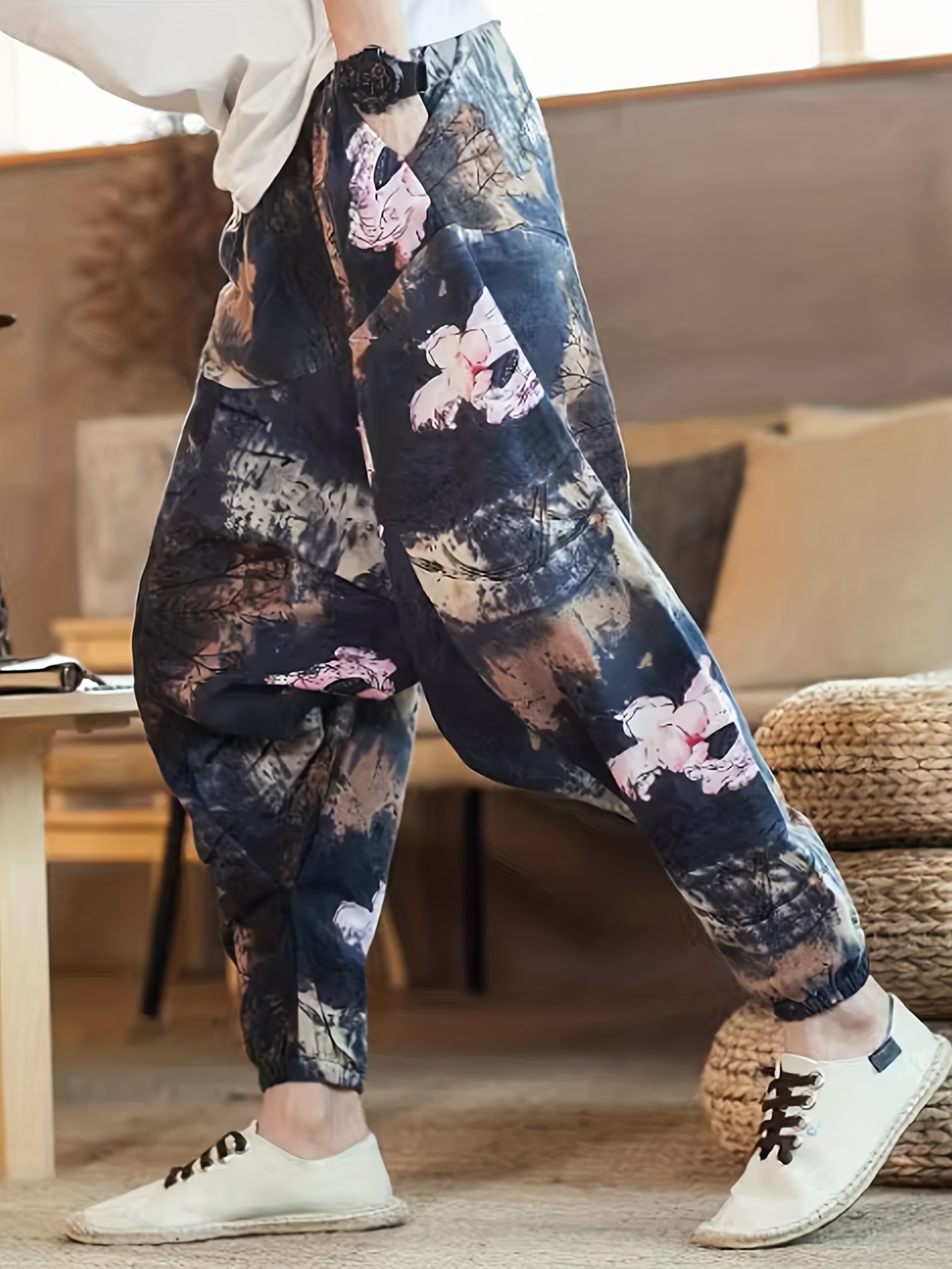 Women's Plus Size Capri Cropped Leggings Stretch Lace Trim Soft Tights  Pants (X-Large, Purple) price in UAE,  UAE