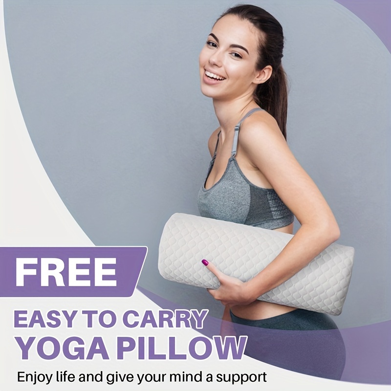 Embroidered Yoga Meditation Cushion Pillow Soft Mat Set - Temu Canada