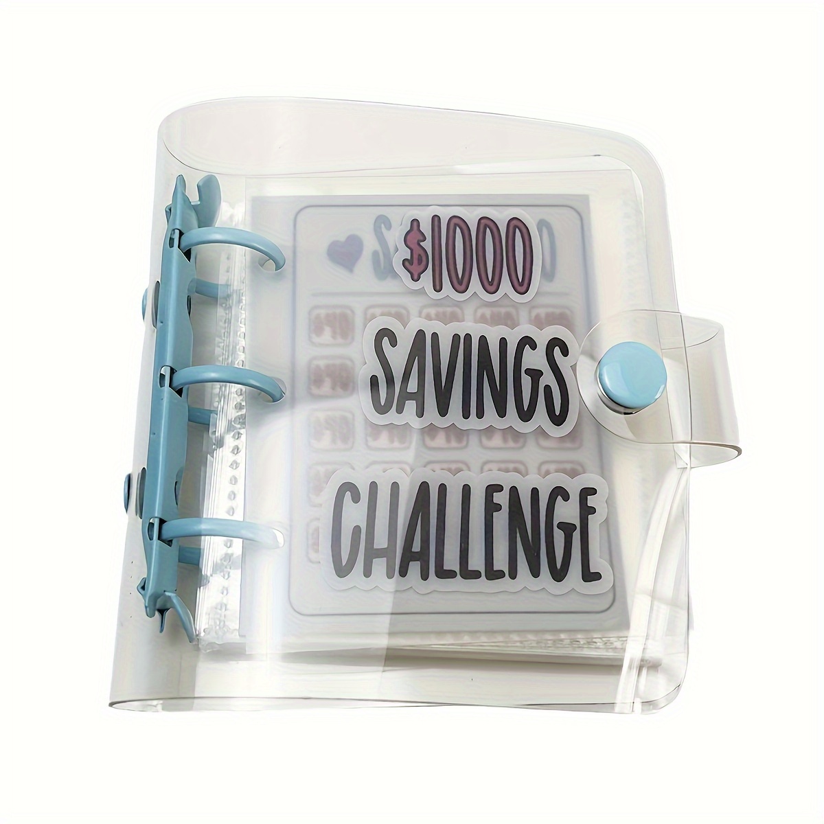 1000 Savings Challenge Binder, Money Saving Binder,cash Savings Challenges  Book With Envelopes, Envelope Savings Challenge Notebook, Reusable Mini  Budget Binder With Cash Envelopes - Temu United Arab Emirates