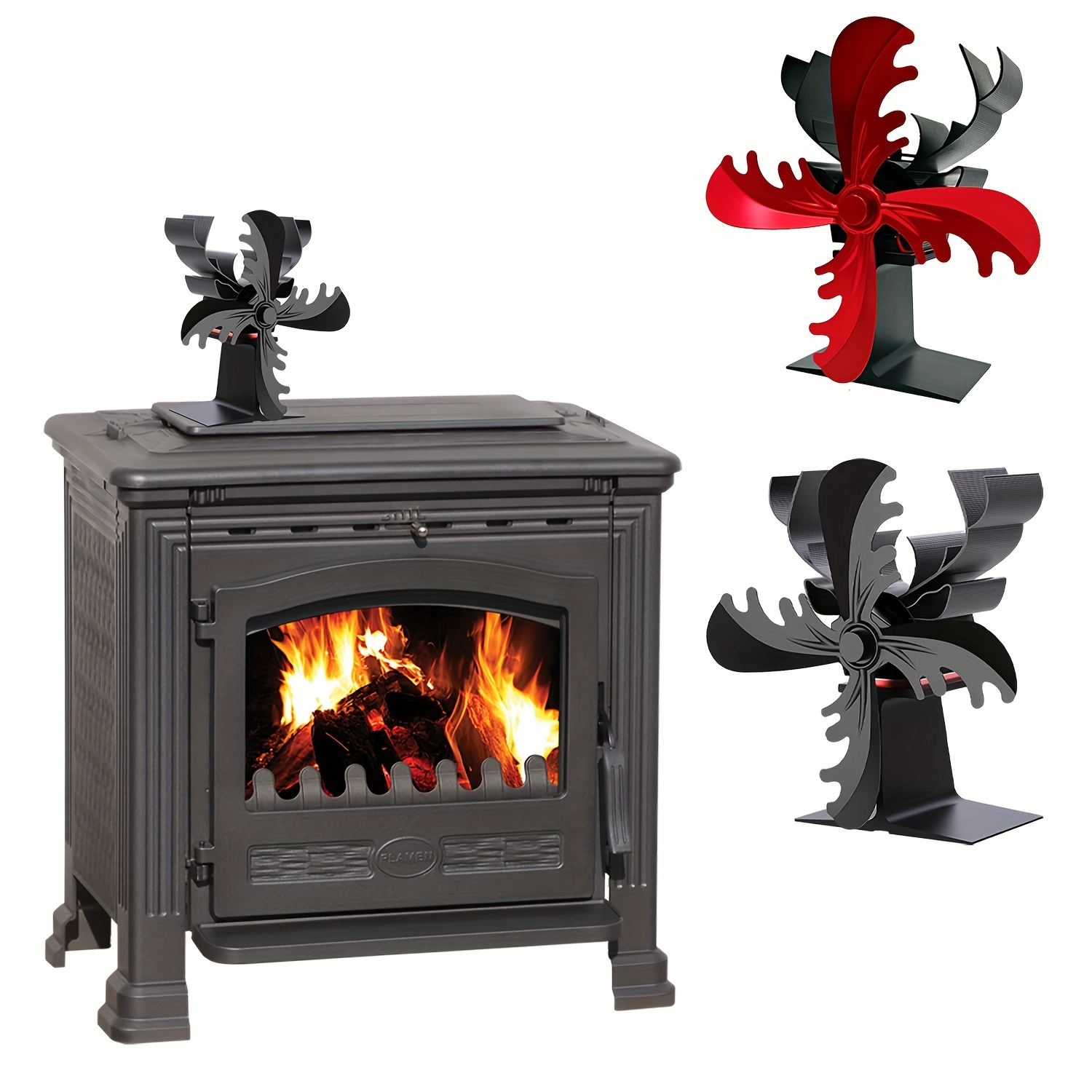 Ecofan Stove Fans: Cold, Warm, Hot - Fireplace Designs
