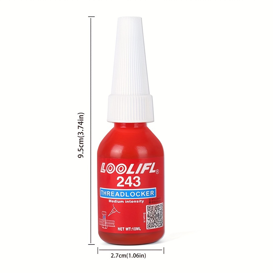243 Screw Glue Anti-loosening Anaerobic Sealant Medium Strength High Temperature