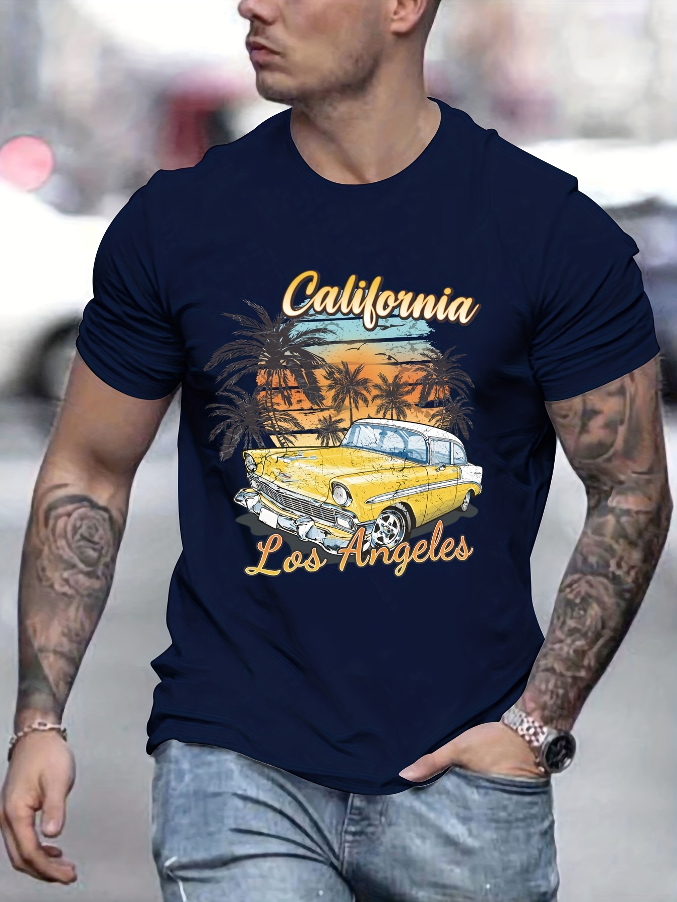 Los Angeles Car Graphic Tee