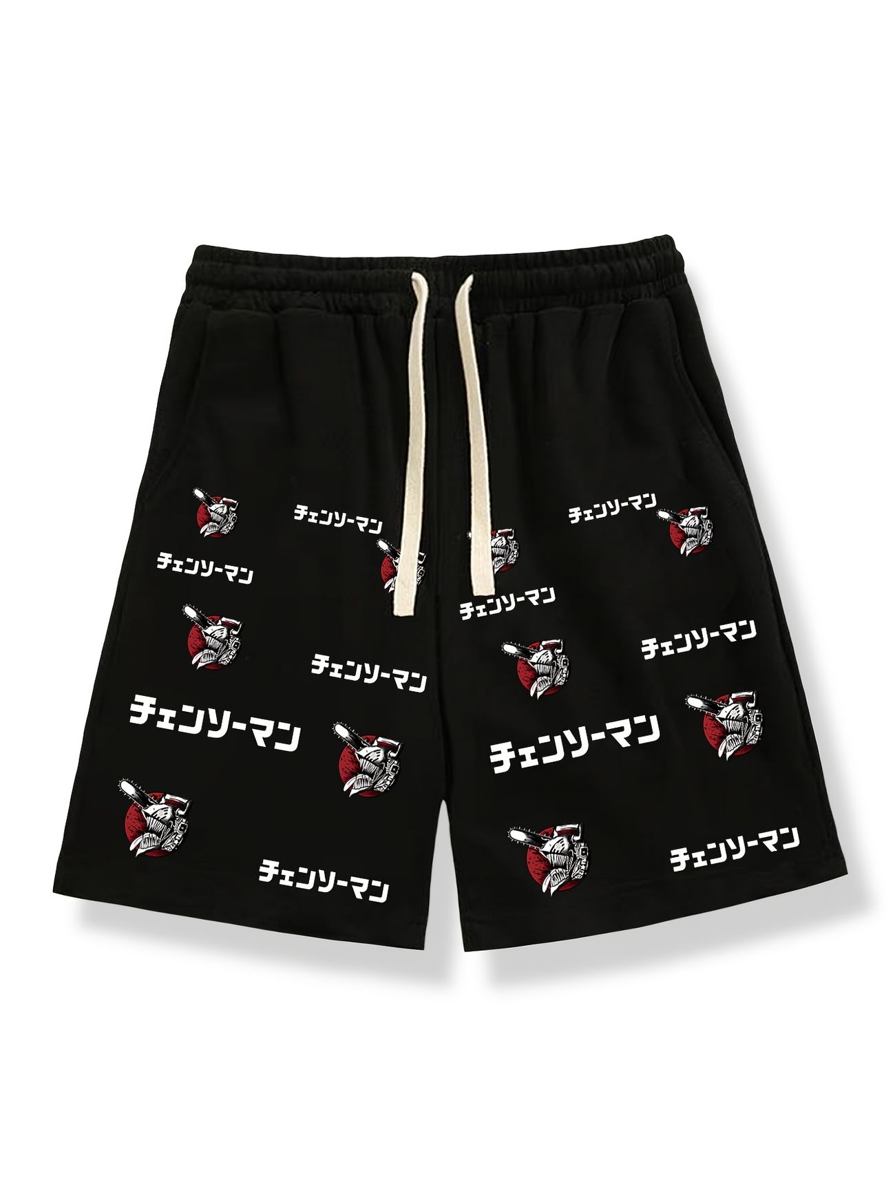 Men's Casual Shorts Sportswear Drawstring Active Shorts Japanese Hot Anime  Sawing Print Summer New - Clothing, Shoes & Jewelry - Temu Canada