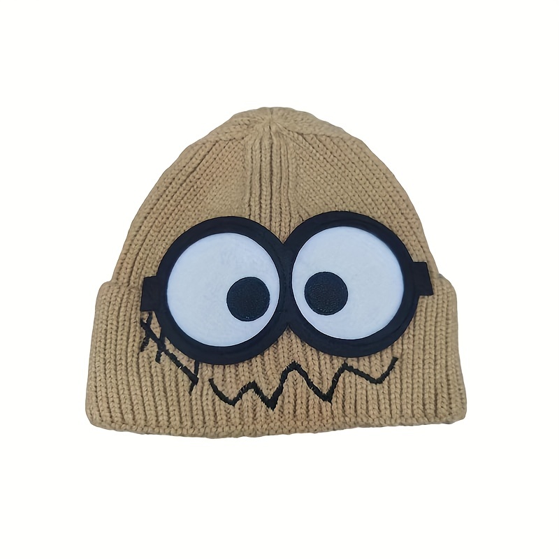 Gorro de Lana Niño Face Amarillo Minions