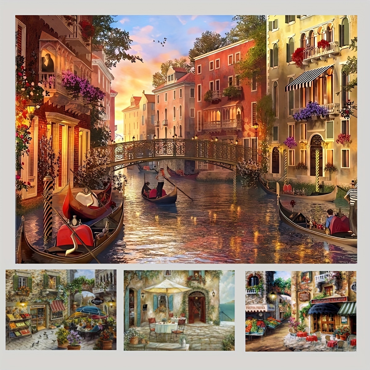 Puzzles 3D Italie Venise City Line Arts et Artisanat Pour les