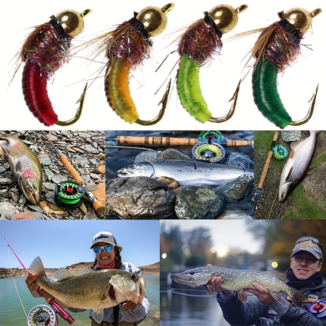 Premium Floating Nymph Fishing Lures Bass Trout Perch - Temu