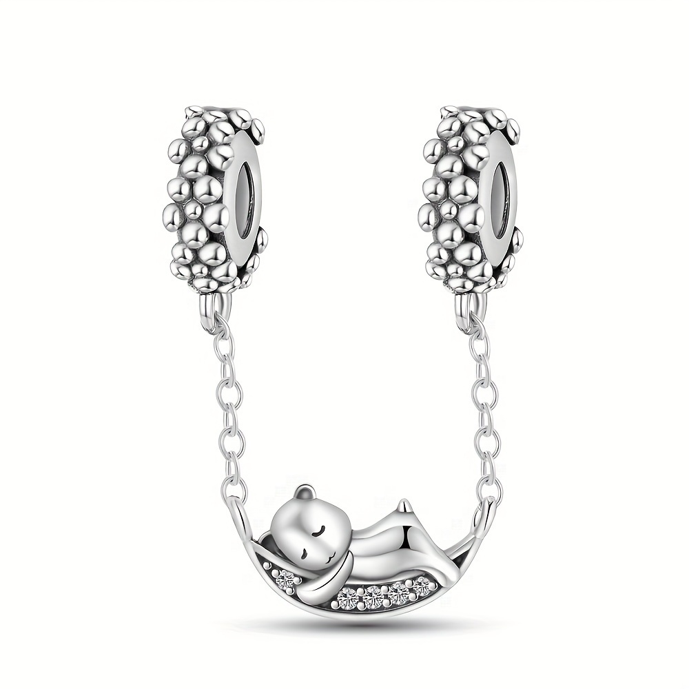Pandora Bracelets For Women 925 Sterling Silver Safety Chain For