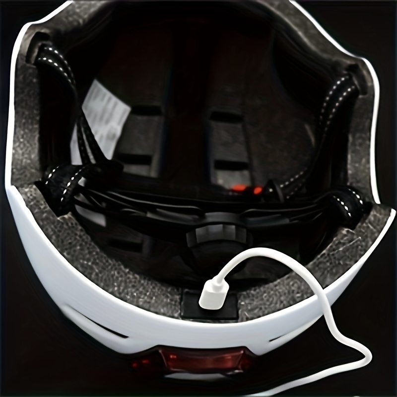 Casque De Vélo Avec Lumière - Lumières LED Avant Et Arrière Rechargeables  Par USB - Casques De Vélo Urbains Pour Adultes Hommes Femmes Pour Le  Skateboard, La Trottinette Et Le Cyclisme, Réglables 