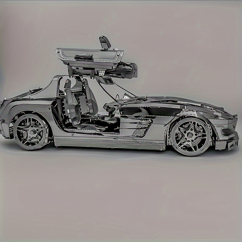 Metal Assembly Toy Car Model 3D Puzzle Racing Car