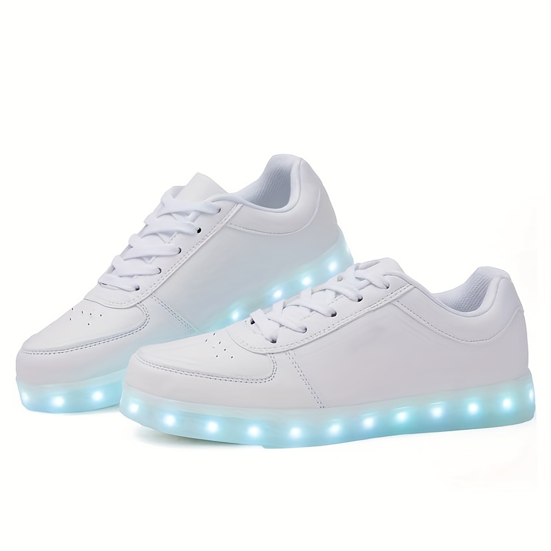 Vnanv Unisex LED Light Up High Top Sneakers