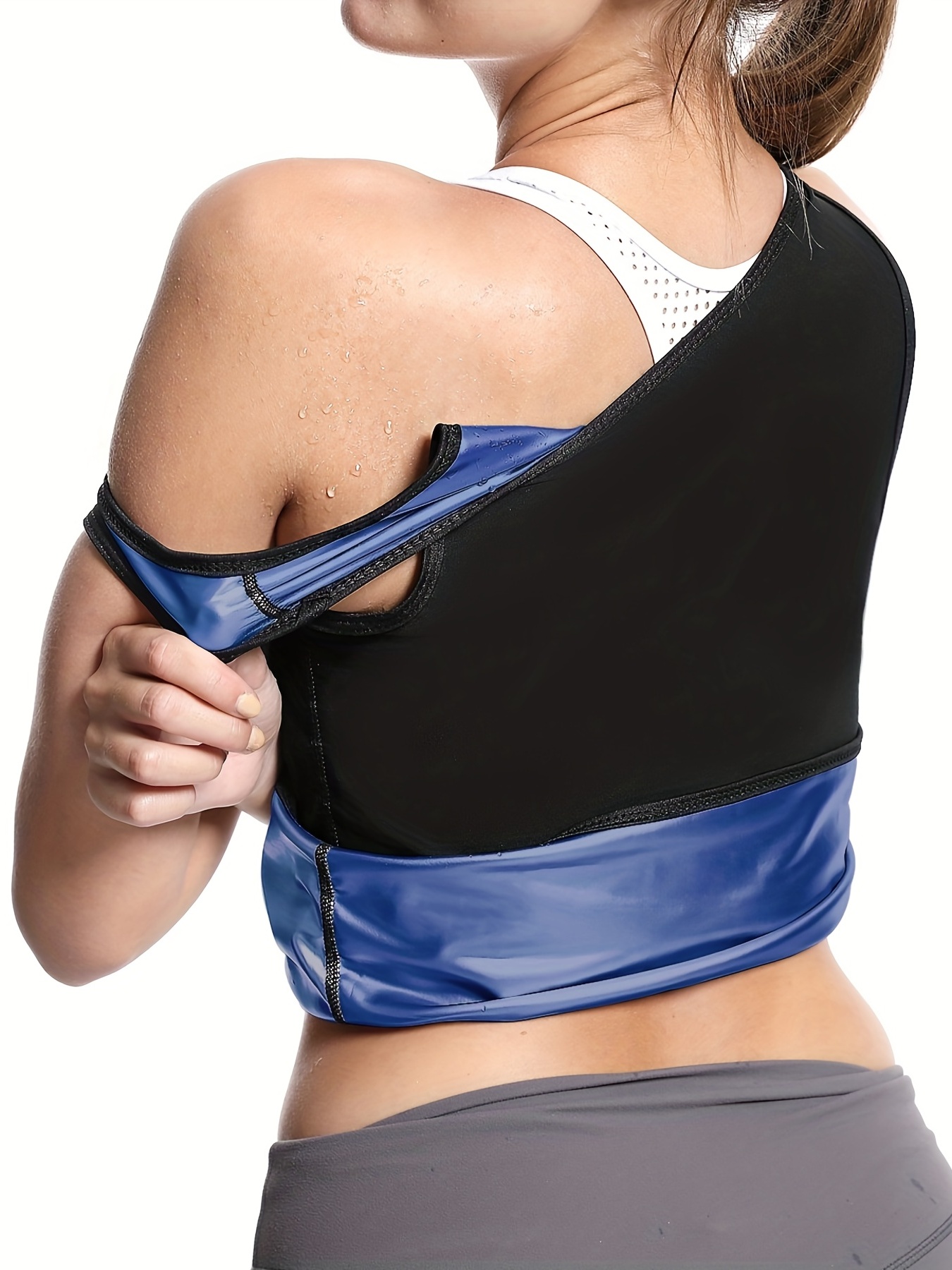 Waist Trainer Shaping Tank Tops Tummy Control Slimmer Open - Temu