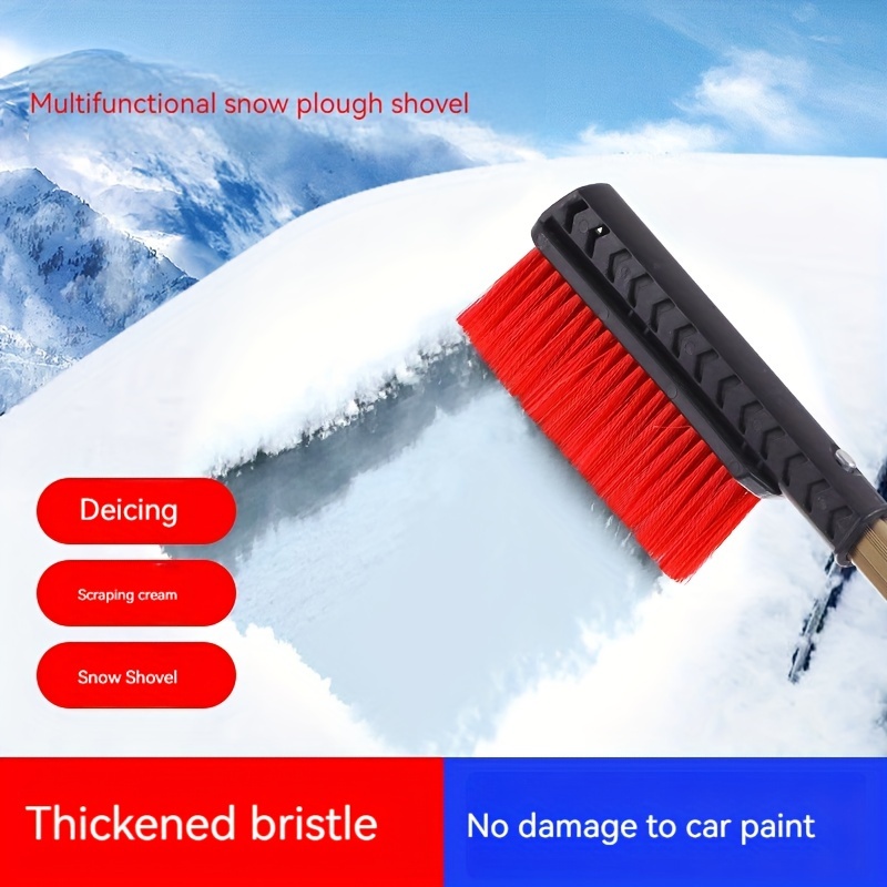 3pcs Solide Farbe Auto Windschutzscheibe Eiskratzer, Tragbare Schneeschaufel,  Winter Schnee Entfernungswerkzeug - Temu Germany