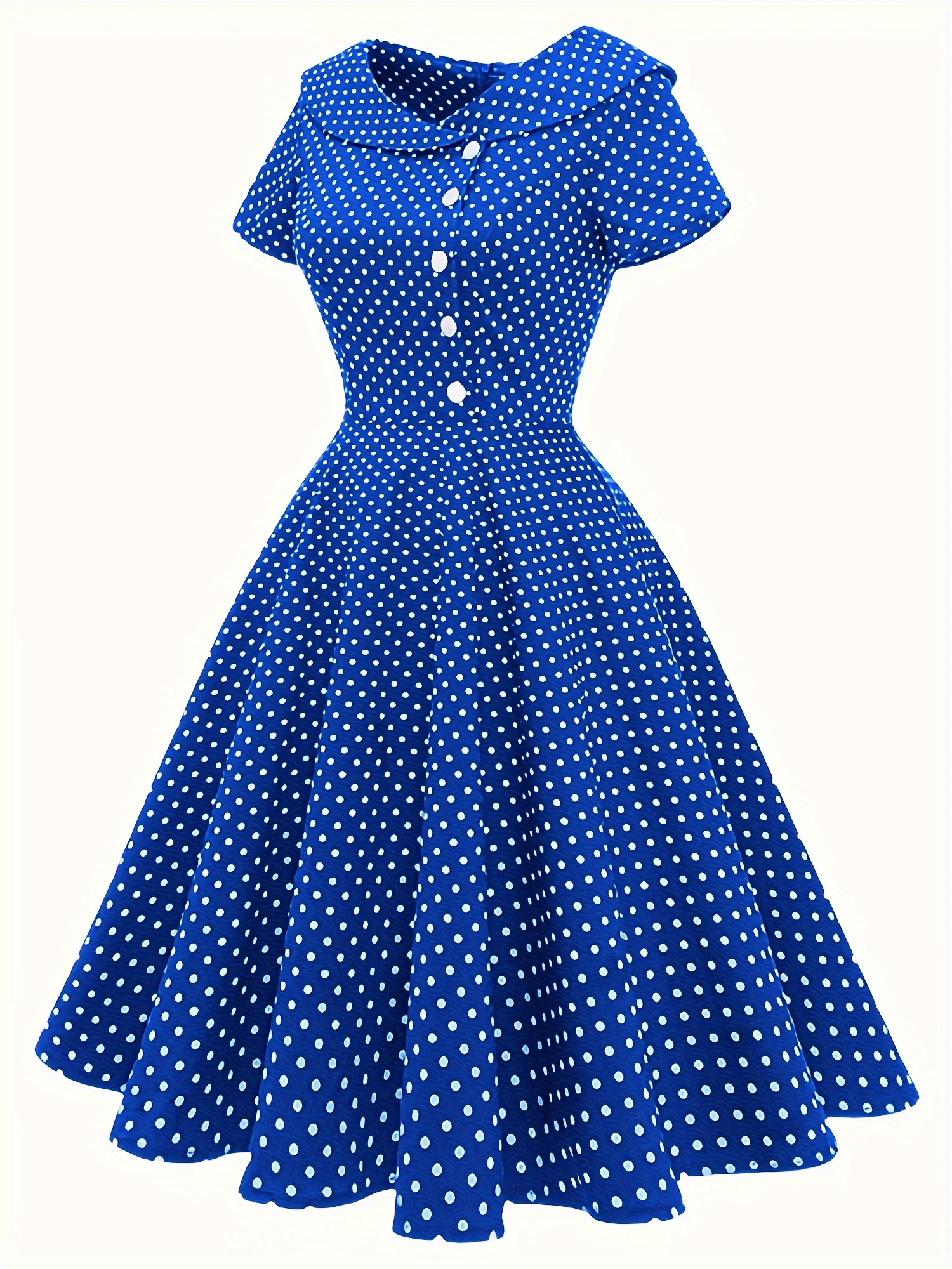 Polka dot a deals line dress