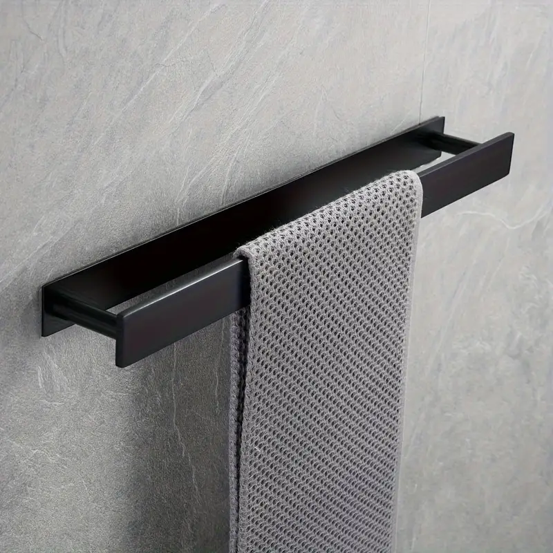 Stainless Steel Towel Bar Self adhesive Towel Rack For - Temu