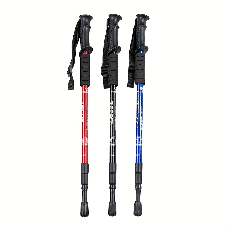 Ultra Light Mountaineering Pole For Hiking Climbing And Walking Telescopic  And Folding Cane Stick For Outdoor Adventures - Sports & Outdoors - Temu  Italy