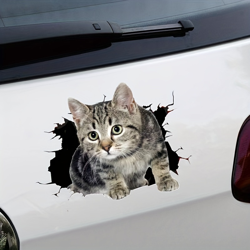 3d autoaufkleber Katze Katze Persönlichkeit Block Körper - Temu Germany